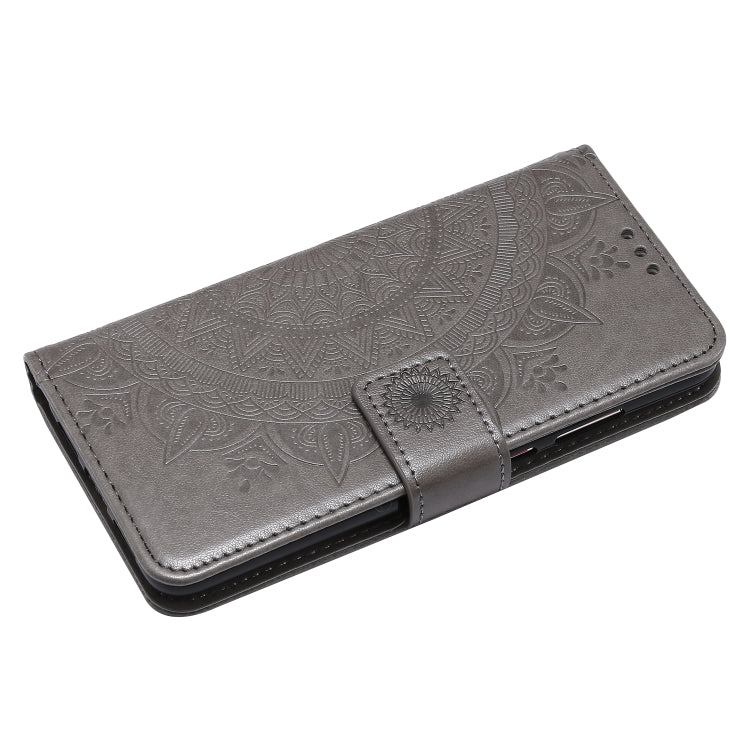 For Huawei P20 Totem Flower Embossed Horizontal Flip TPU + PU Leather Case with Holder & Card Slots & Wallet