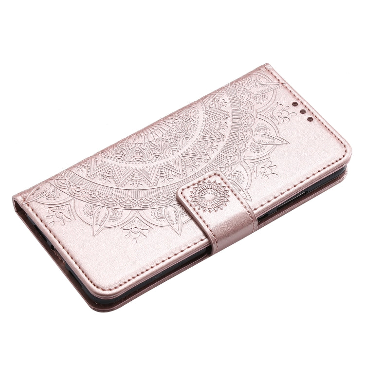 For Huawei P20 Totem Flower Embossed Horizontal Flip TPU + PU Leather Case with Holder & Card Slots & Wallet