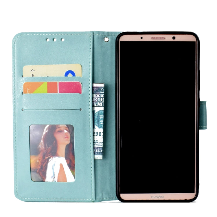 For Huawei Mate 10 Pro Totem Flower Embossed Horizontal Flip TPU + PU Leather Case with Holder & Card Slots & Wallet