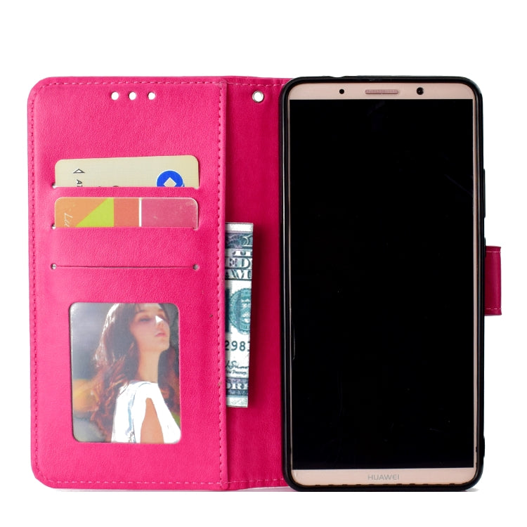For Huawei Mate 10 Pro Totem Flower Embossed Horizontal Flip TPU + PU Leather Case with Holder & Card Slots & Wallet