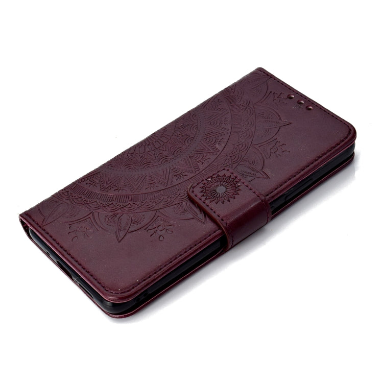 For Huawei Mate 10 Pro Totem Flower Embossed Horizontal Flip TPU + PU Leather Case with Holder & Card Slots & Wallet