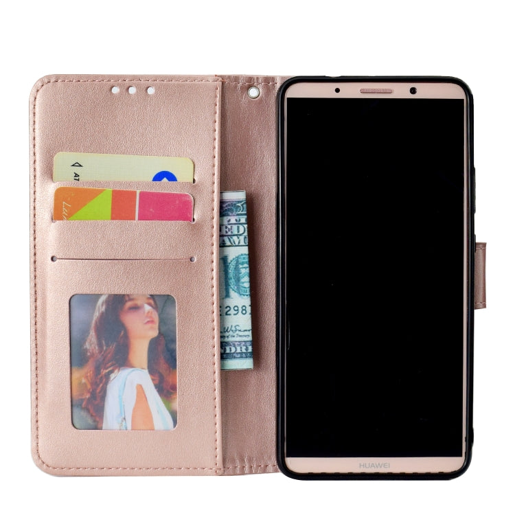 For Huawei Mate 10 Pro Totem Flower Embossed Horizontal Flip TPU + PU Leather Case with Holder & Card Slots & Wallet