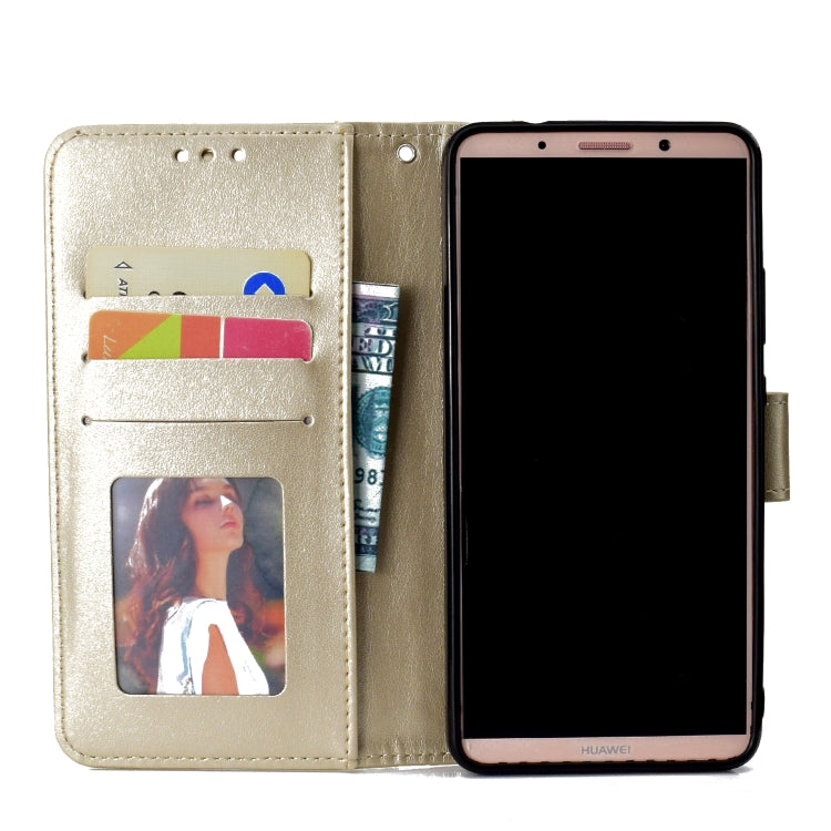 For Huawei Mate 10 Pro Totem Flower Embossed Horizontal Flip TPU + PU Leather Case with Holder & Card Slots & Wallet