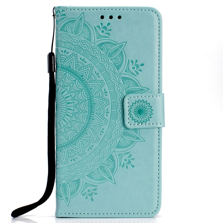 For Huawei Mate 20 Lite Totem Flower Embossed Horizontal Flip TPU + PU Leather Case with Holder & Card Slots & Wallet
