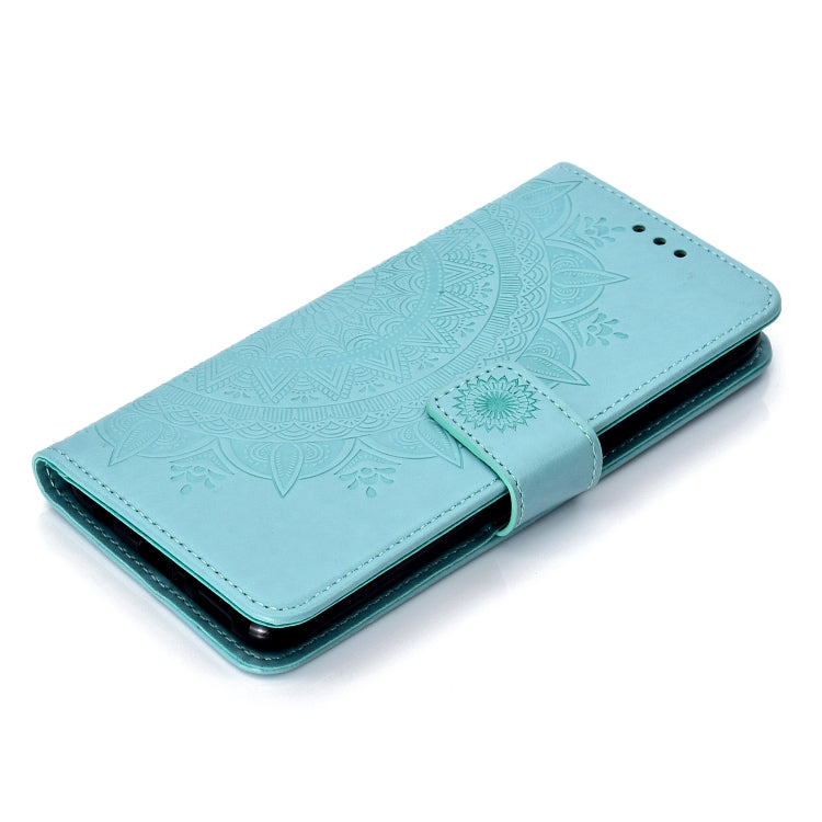 For Huawei Mate 20 Lite Totem Flower Embossed Horizontal Flip TPU + PU Leather Case with Holder & Card Slots & Wallet