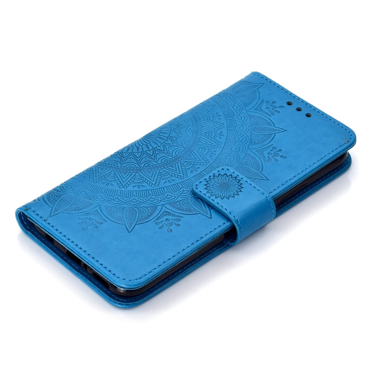 For Huawei Mate 20 Lite Totem Flower Embossed Horizontal Flip TPU + PU Leather Case with Holder & Card Slots & Wallet
