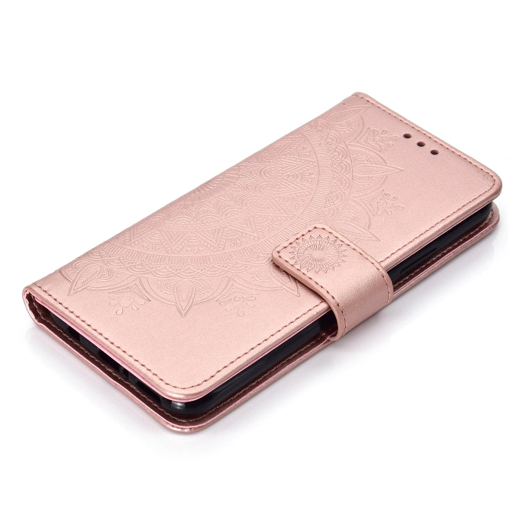 For Huawei Mate 20 Lite Totem Flower Embossed Horizontal Flip TPU + PU Leather Case with Holder & Card Slots & Wallet