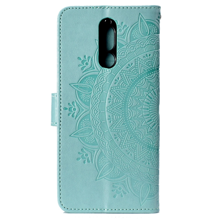 For Huawei Mate 10 Lite Totem Flower Embossed Horizontal Flip TPU + PU Leather Case with Holder & Card Slots & Wallet
