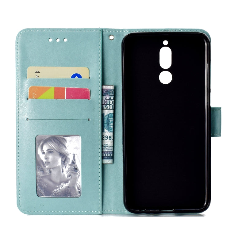 For Huawei Mate 10 Lite Totem Flower Embossed Horizontal Flip TPU + PU Leather Case with Holder & Card Slots & Wallet