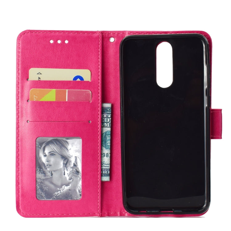 For Huawei Mate 10 Lite Totem Flower Embossed Horizontal Flip TPU + PU Leather Case with Holder & Card Slots & Wallet