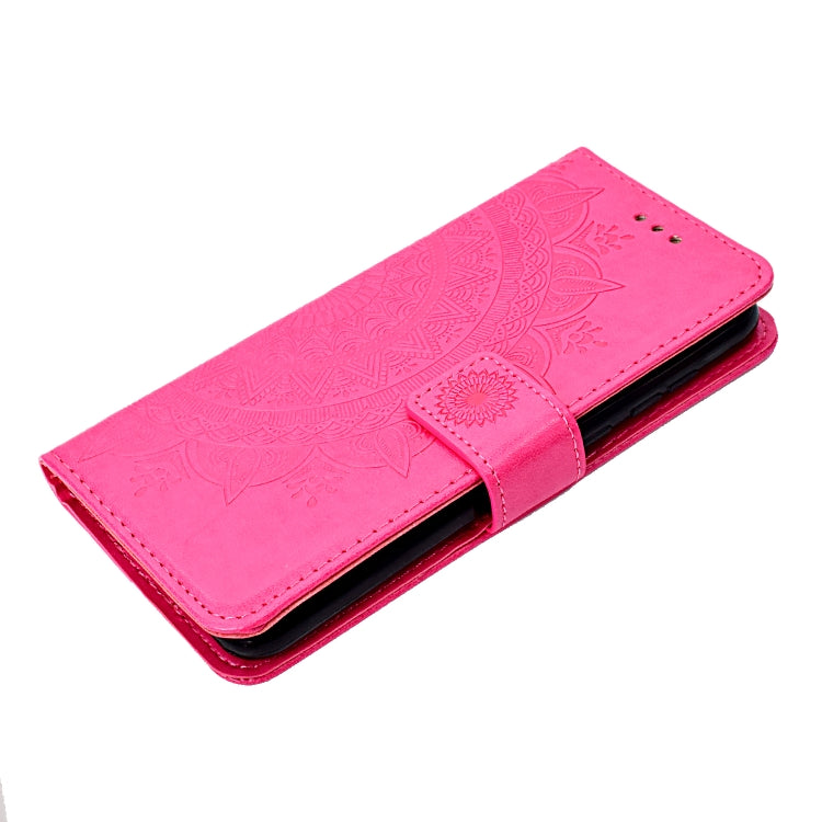 For Huawei Mate 10 Lite Totem Flower Embossed Horizontal Flip TPU + PU Leather Case with Holder & Card Slots & Wallet
