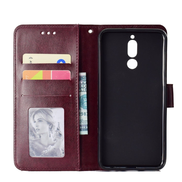 For Huawei Mate 10 Lite Totem Flower Embossed Horizontal Flip TPU + PU Leather Case with Holder & Card Slots & Wallet