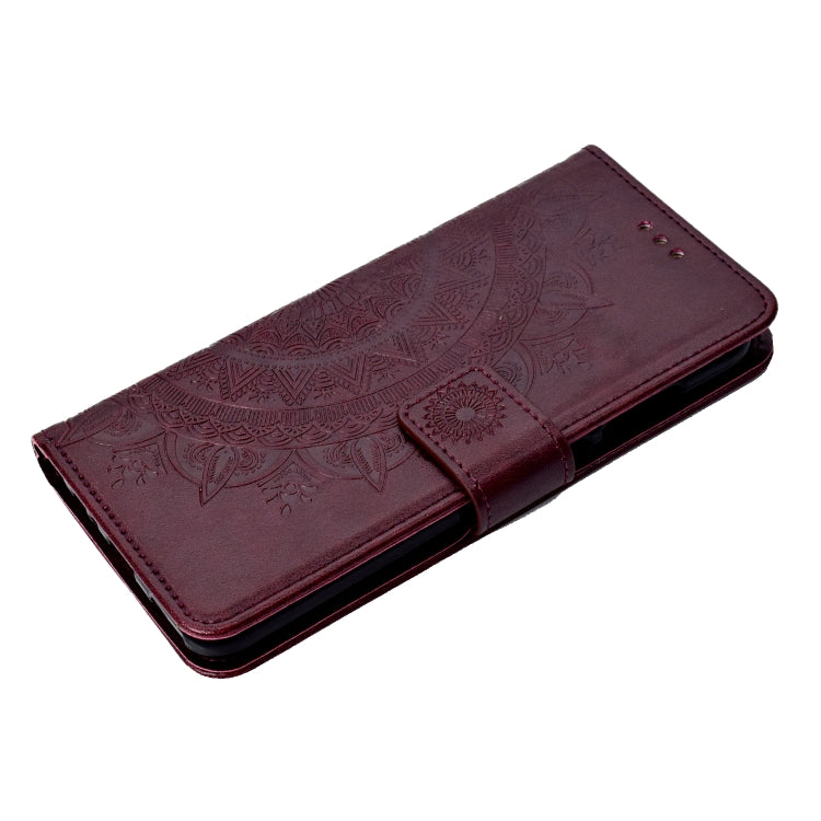 For Huawei Mate 10 Lite Totem Flower Embossed Horizontal Flip TPU + PU Leather Case with Holder & Card Slots & Wallet