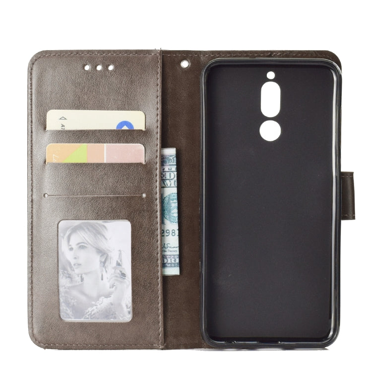For Huawei Mate 10 Lite Totem Flower Embossed Horizontal Flip TPU + PU Leather Case with Holder & Card Slots & Wallet