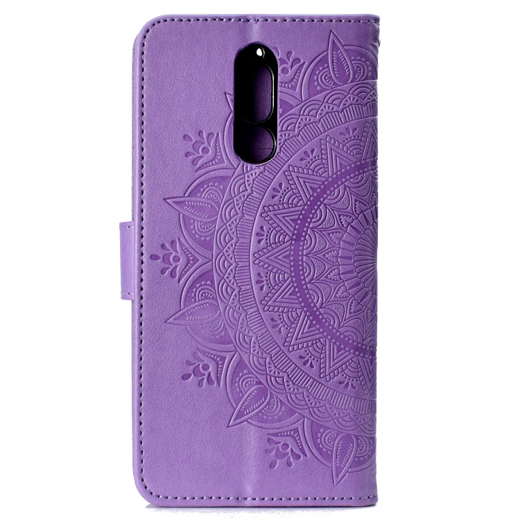 For Huawei Mate 10 Lite Totem Flower Embossed Horizontal Flip TPU + PU Leather Case with Holder & Card Slots & Wallet