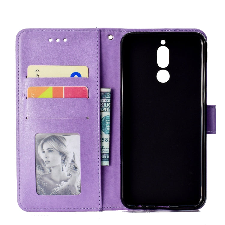 For Huawei Mate 10 Lite Totem Flower Embossed Horizontal Flip TPU + PU Leather Case with Holder & Card Slots & Wallet