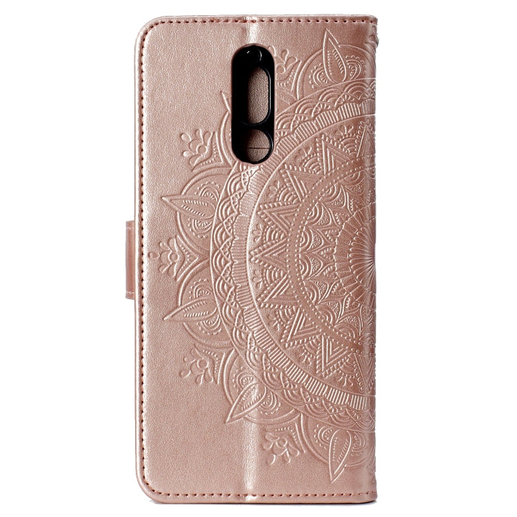 For Huawei Mate 10 Lite Totem Flower Embossed Horizontal Flip TPU + PU Leather Case with Holder & Card Slots & Wallet