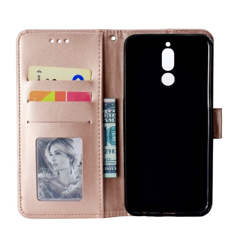 For Huawei Mate 10 Lite Totem Flower Embossed Horizontal Flip TPU + PU Leather Case with Holder & Card Slots & Wallet