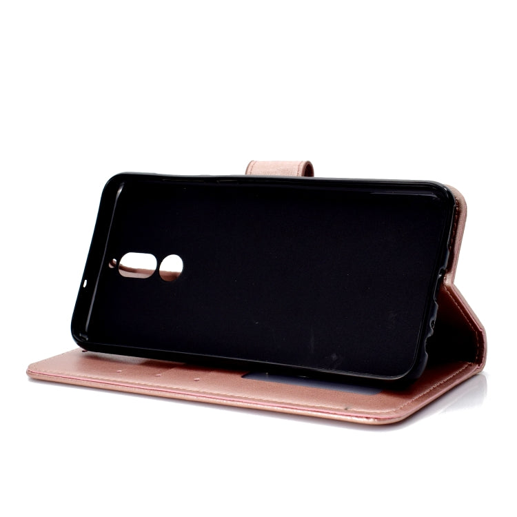 For Huawei Mate 10 Lite Totem Flower Embossed Horizontal Flip TPU + PU Leather Case with Holder & Card Slots & Wallet