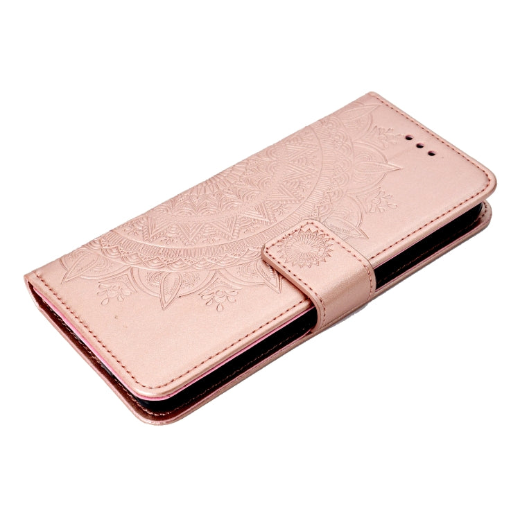 For Huawei Mate 10 Lite Totem Flower Embossed Horizontal Flip TPU + PU Leather Case with Holder & Card Slots & Wallet