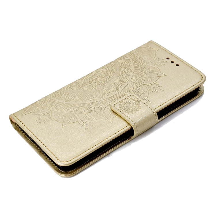 For Huawei Mate 10 Lite Totem Flower Embossed Horizontal Flip TPU + PU Leather Case with Holder & Card Slots & Wallet
