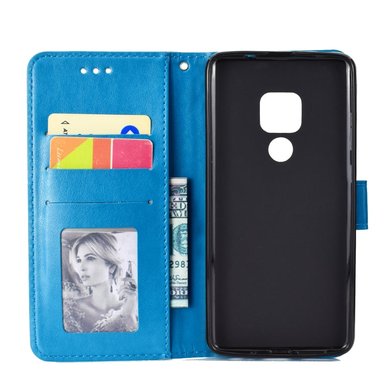For Huawei Mate 20 Totem Flower Embossed Horizontal Flip TPU + PU Leather Case with Holder & Card Slots & Wallet