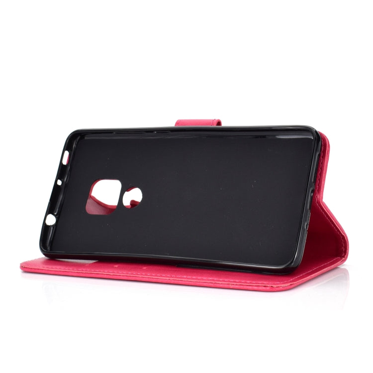 For Huawei Mate 20 Totem Flower Embossed Horizontal Flip TPU + PU Leather Case with Holder & Card Slots & Wallet