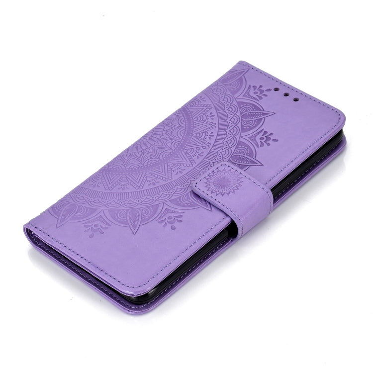 For Huawei Mate 20 Totem Flower Embossed Horizontal Flip TPU + PU Leather Case with Holder & Card Slots & Wallet