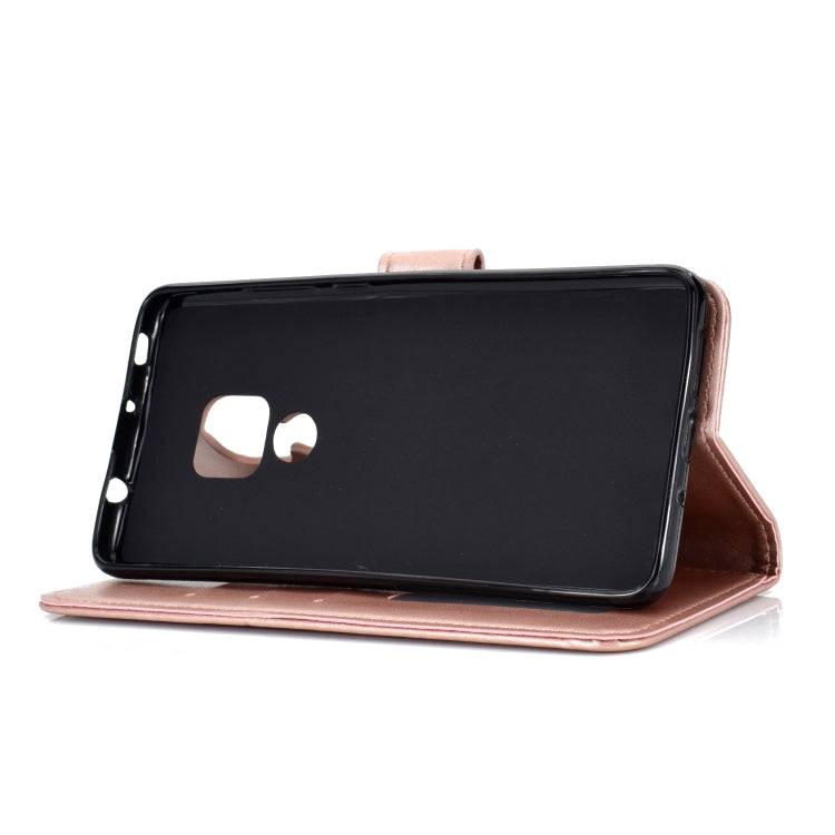 For Huawei Mate 20 Totem Flower Embossed Horizontal Flip TPU + PU Leather Case with Holder & Card Slots & Wallet