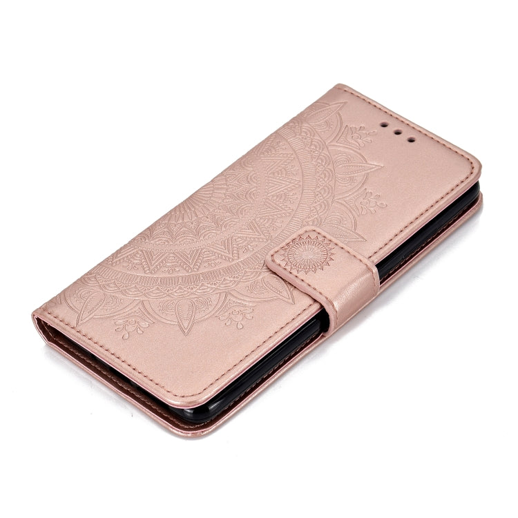 For Huawei Mate 20 Totem Flower Embossed Horizontal Flip TPU + PU Leather Case with Holder & Card Slots & Wallet