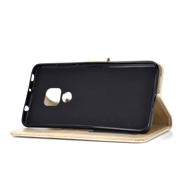 For Huawei Mate 20 Totem Flower Embossed Horizontal Flip TPU + PU Leather Case with Holder & Card Slots & Wallet