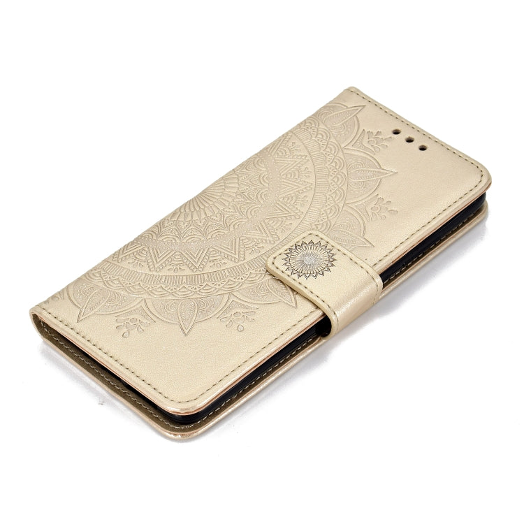 For Huawei Mate 20 Totem Flower Embossed Horizontal Flip TPU + PU Leather Case with Holder & Card Slots & Wallet