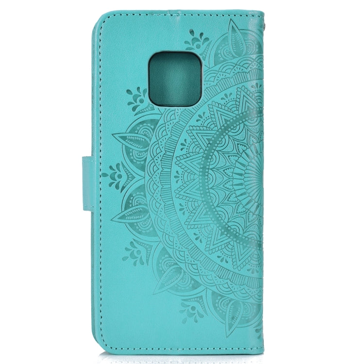 For Huawei Mate 20 Pro Totem Flower Embossed Horizontal Flip TPU + PU Leather Case with Holder & Card Slots & Wallet