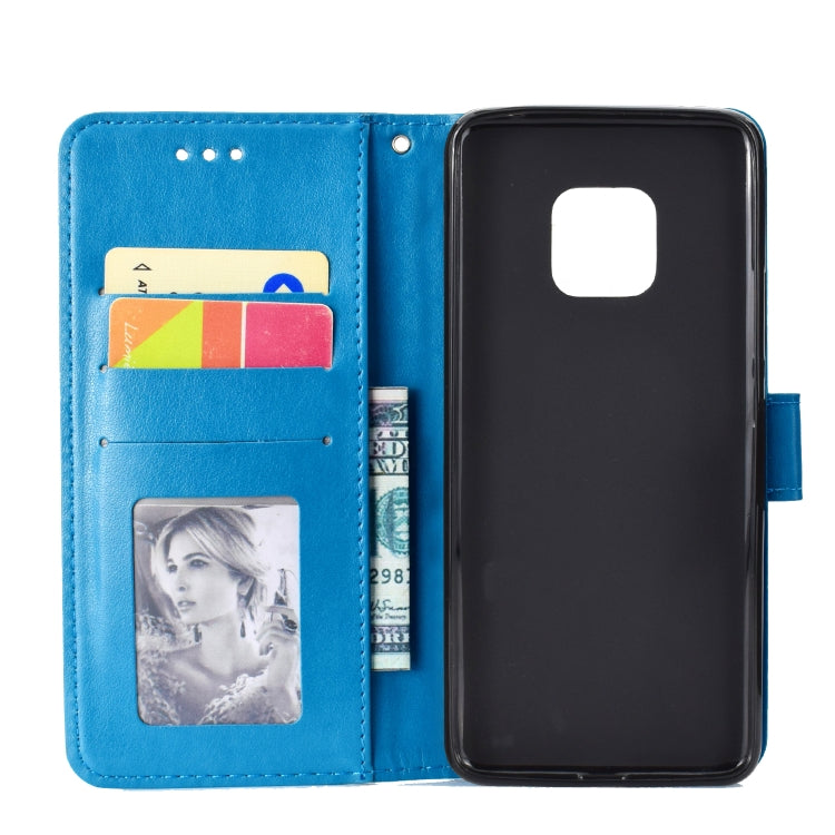 For Huawei Mate 20 Pro Totem Flower Embossed Horizontal Flip TPU + PU Leather Case with Holder & Card Slots & Wallet