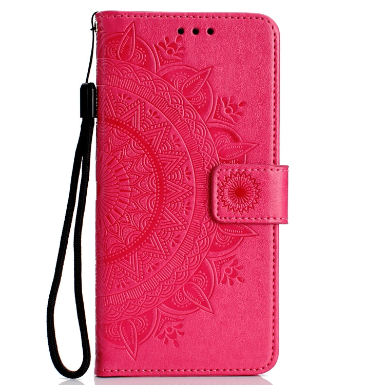 For Huawei Mate 20 Pro Totem Flower Embossed Horizontal Flip TPU + PU Leather Case with Holder & Card Slots & Wallet