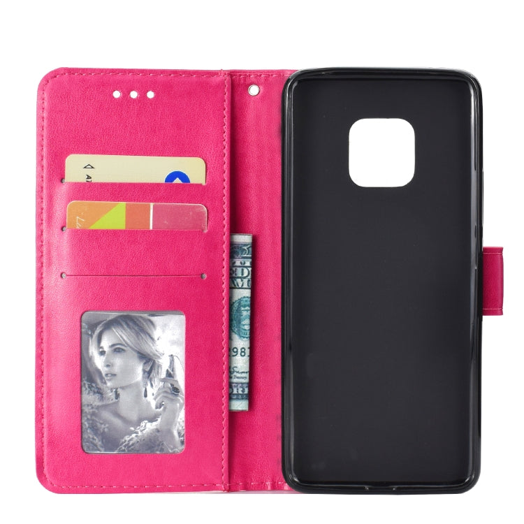 For Huawei Mate 20 Pro Totem Flower Embossed Horizontal Flip TPU + PU Leather Case with Holder & Card Slots & Wallet