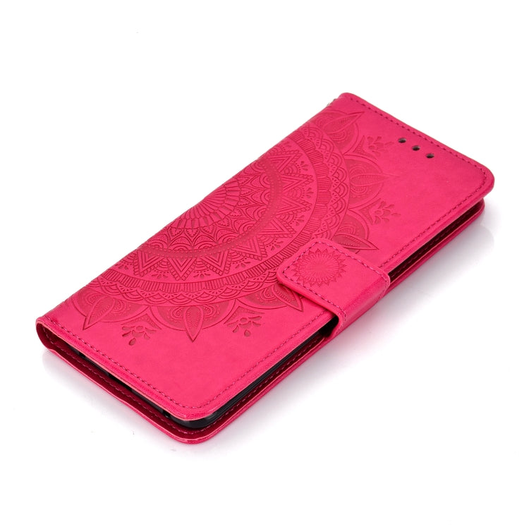 For Huawei Mate 20 Pro Totem Flower Embossed Horizontal Flip TPU + PU Leather Case with Holder & Card Slots & Wallet