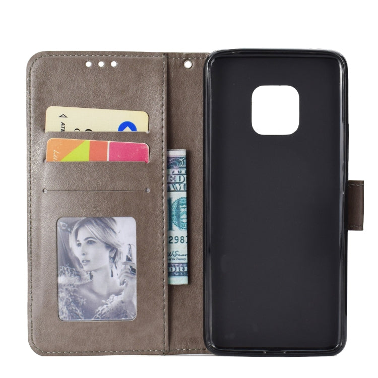 For Huawei Mate 20 Pro Totem Flower Embossed Horizontal Flip TPU + PU Leather Case with Holder & Card Slots & Wallet