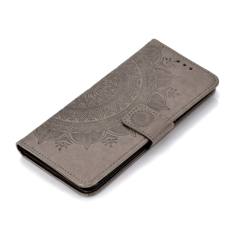 For Huawei Mate 20 Pro Totem Flower Embossed Horizontal Flip TPU + PU Leather Case with Holder & Card Slots & Wallet