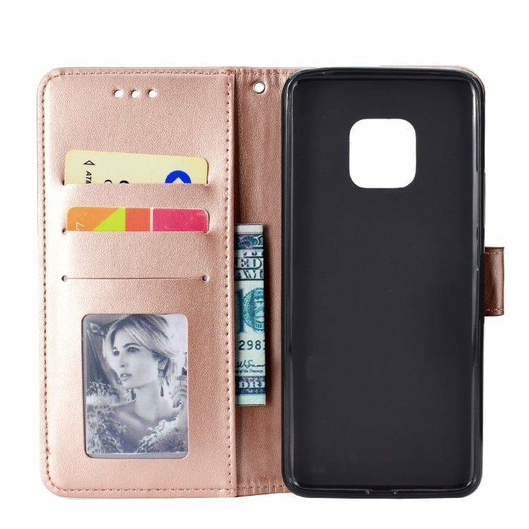 For Huawei Mate 20 Pro Totem Flower Embossed Horizontal Flip TPU + PU Leather Case with Holder & Card Slots & Wallet