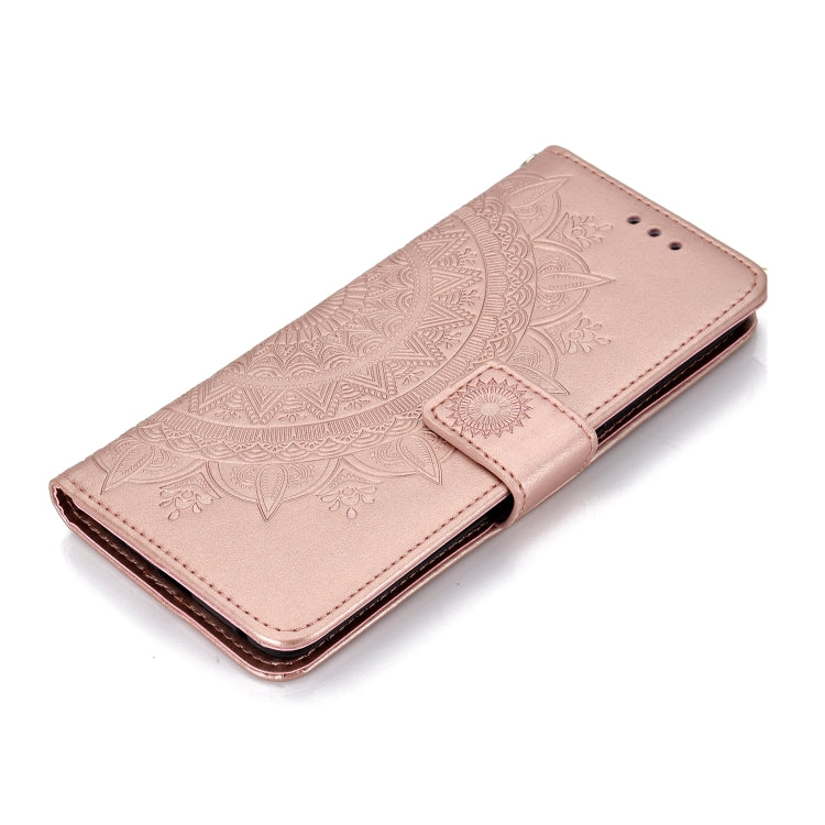 For Huawei Mate 20 Pro Totem Flower Embossed Horizontal Flip TPU + PU Leather Case with Holder & Card Slots & Wallet