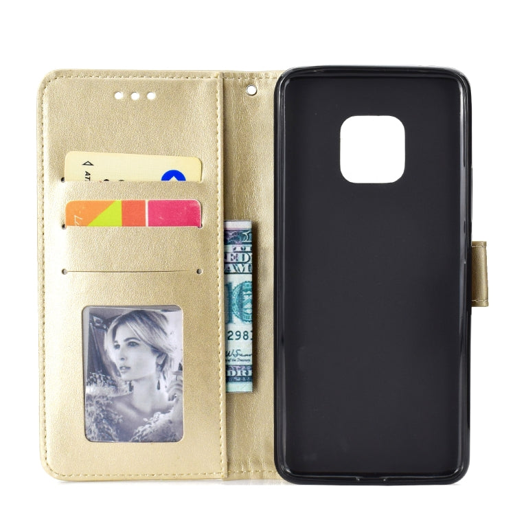 For Huawei Mate 20 Pro Totem Flower Embossed Horizontal Flip TPU + PU Leather Case with Holder & Card Slots & Wallet