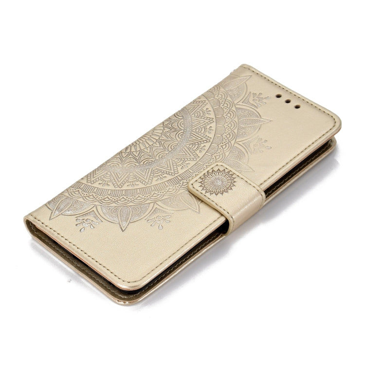 For Huawei Mate 20 Pro Totem Flower Embossed Horizontal Flip TPU + PU Leather Case with Holder & Card Slots & Wallet