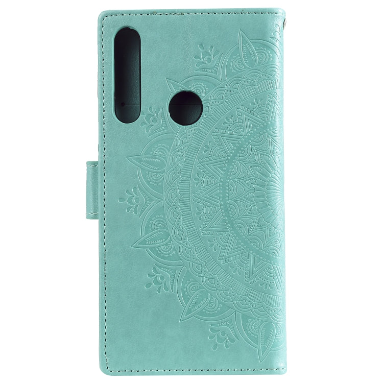 For Huawei P smart Z Totem Flower Embossed Horizontal Flip TPU + PU Leather Case with Holder & Card Slots & Wallet