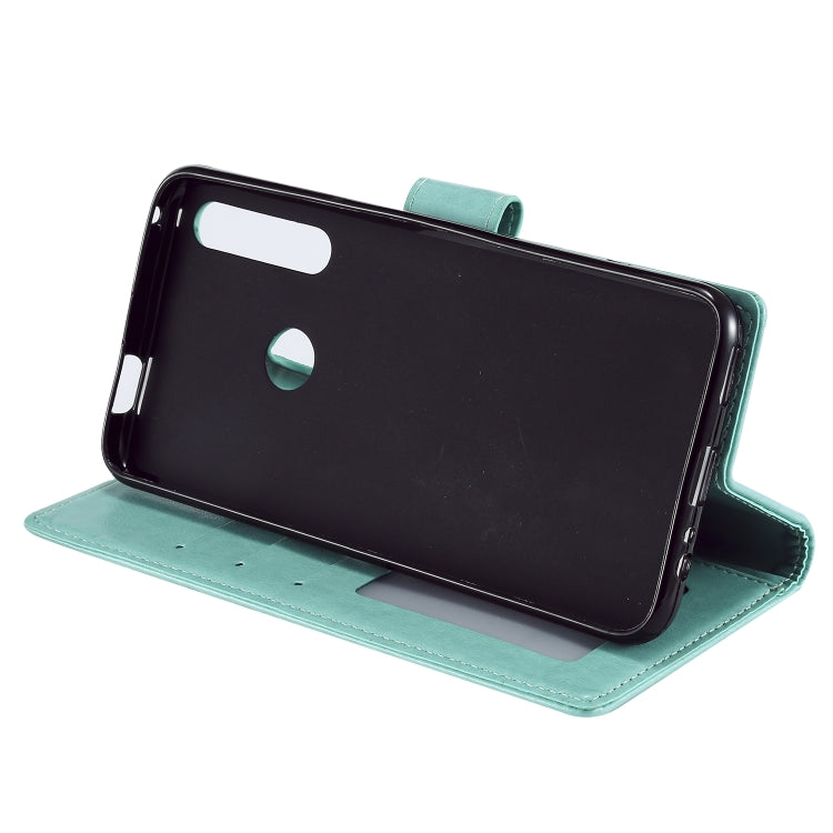 For Huawei P smart Z Totem Flower Embossed Horizontal Flip TPU + PU Leather Case with Holder & Card Slots & Wallet