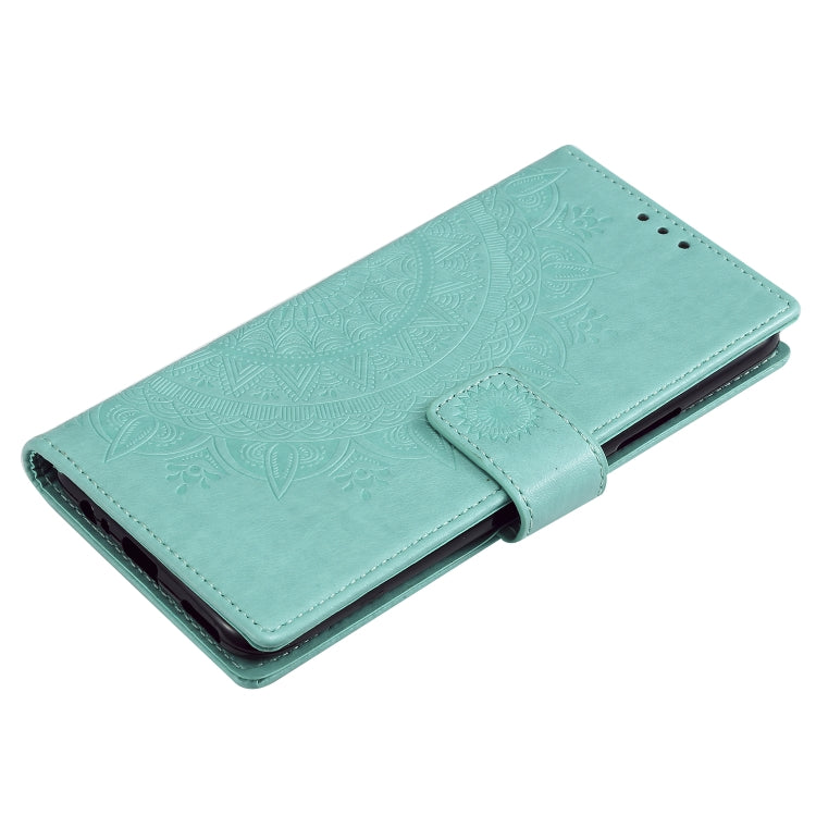 For Huawei P smart Z Totem Flower Embossed Horizontal Flip TPU + PU Leather Case with Holder & Card Slots & Wallet
