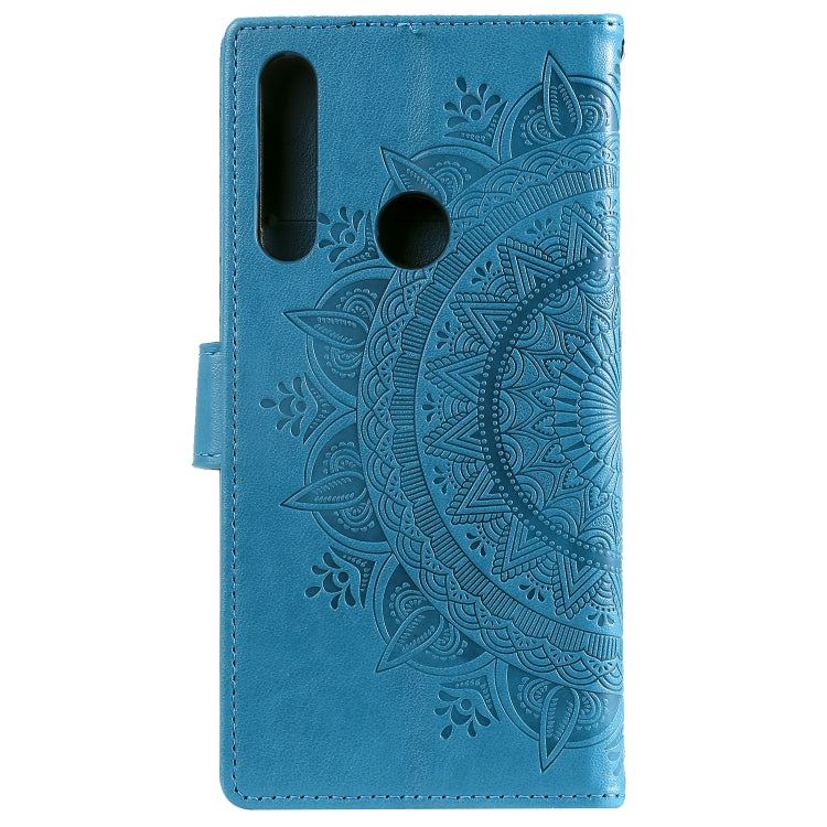 For Huawei P smart Z Totem Flower Embossed Horizontal Flip TPU + PU Leather Case with Holder & Card Slots & Wallet
