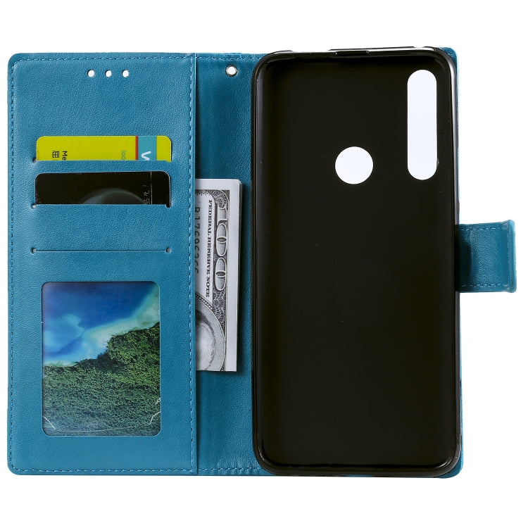 For Huawei P smart Z Totem Flower Embossed Horizontal Flip TPU + PU Leather Case with Holder & Card Slots & Wallet