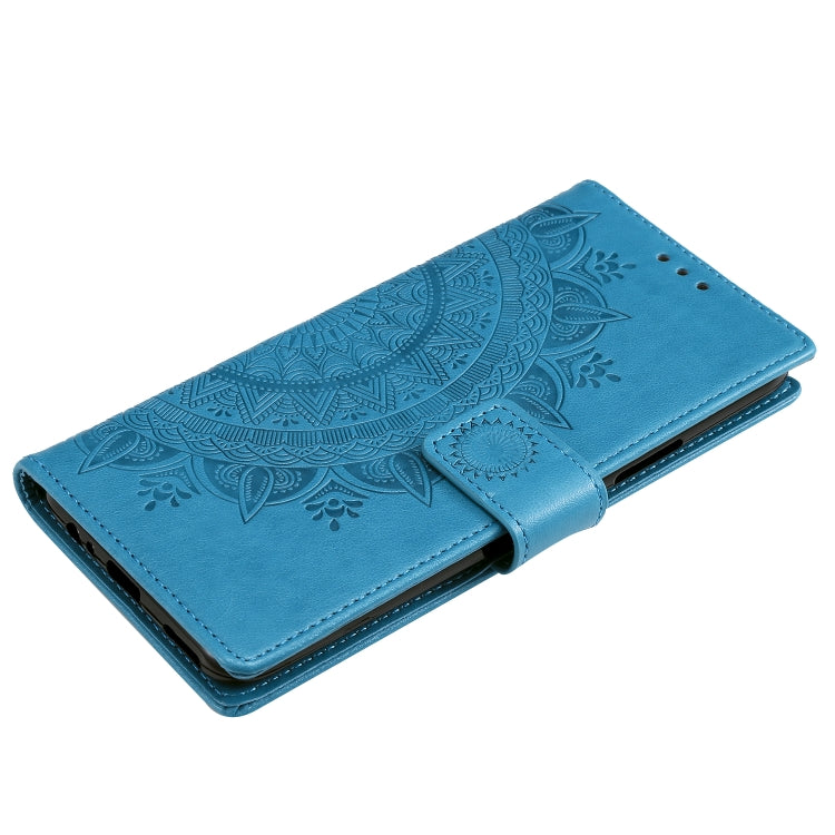 For Huawei P smart Z Totem Flower Embossed Horizontal Flip TPU + PU Leather Case with Holder & Card Slots & Wallet