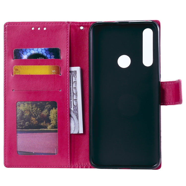 For Huawei P smart Z Totem Flower Embossed Horizontal Flip TPU + PU Leather Case with Holder & Card Slots & Wallet